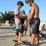 surfskate course near Costa Calma