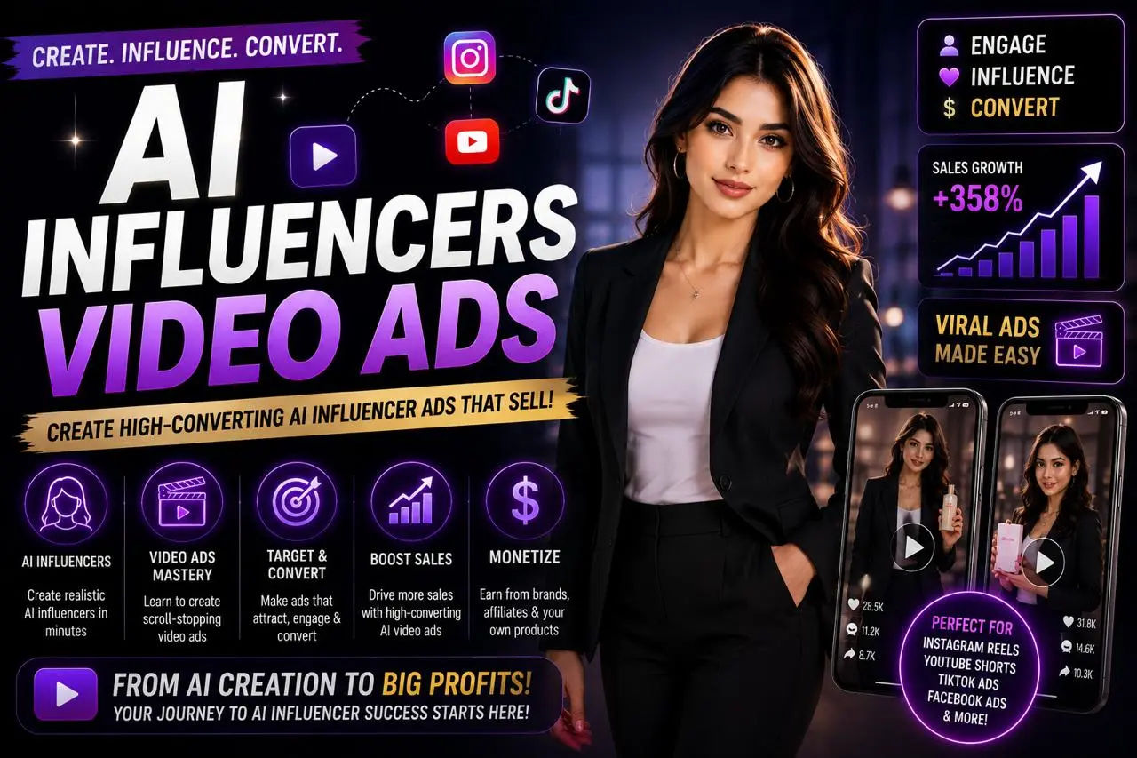 AI Influencers Video Ads