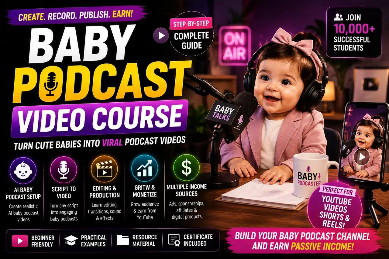 Baby Podcast Video Course