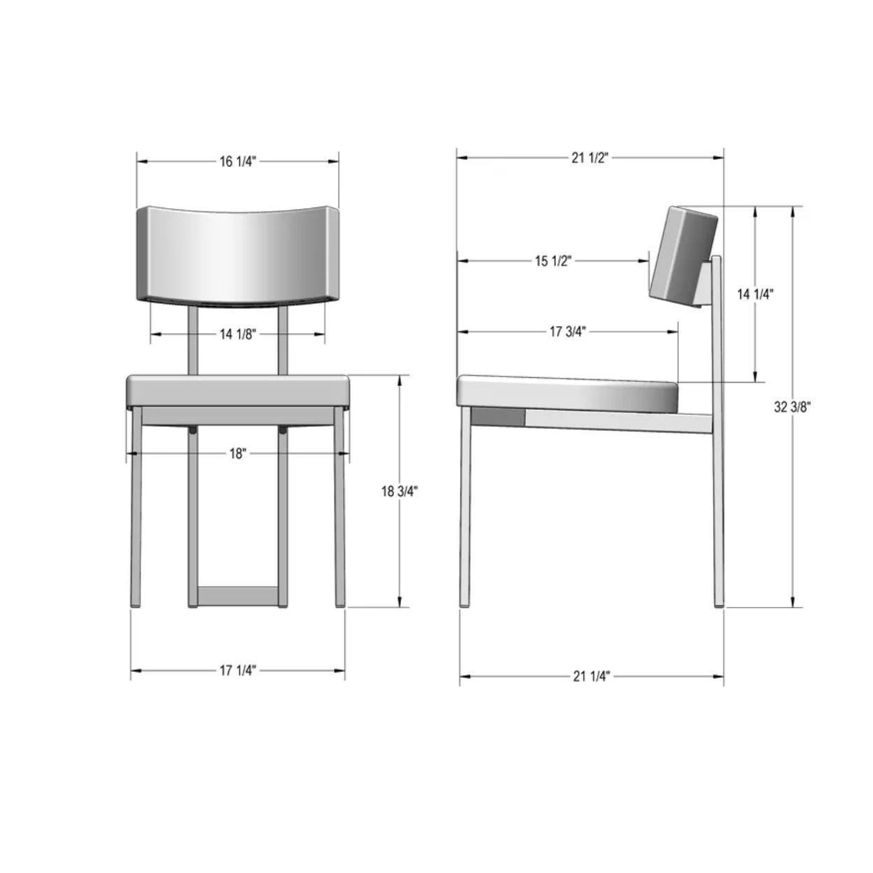 Picture of Amisco | Lucas Dining Chair