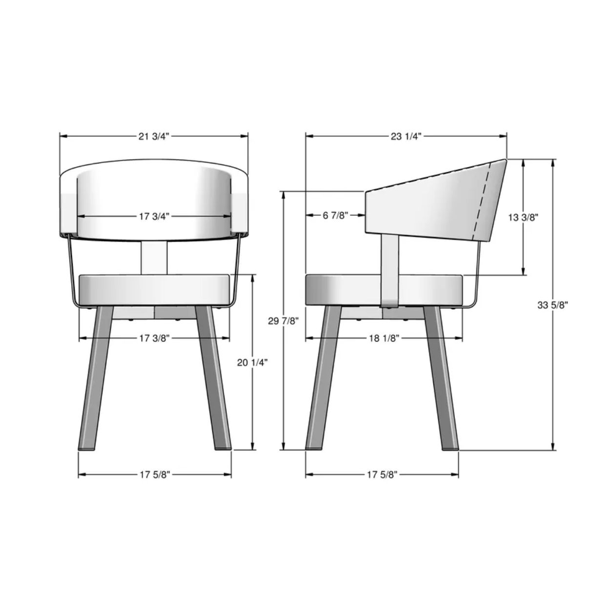 Picture of Amisco | Grissom Dining Chair