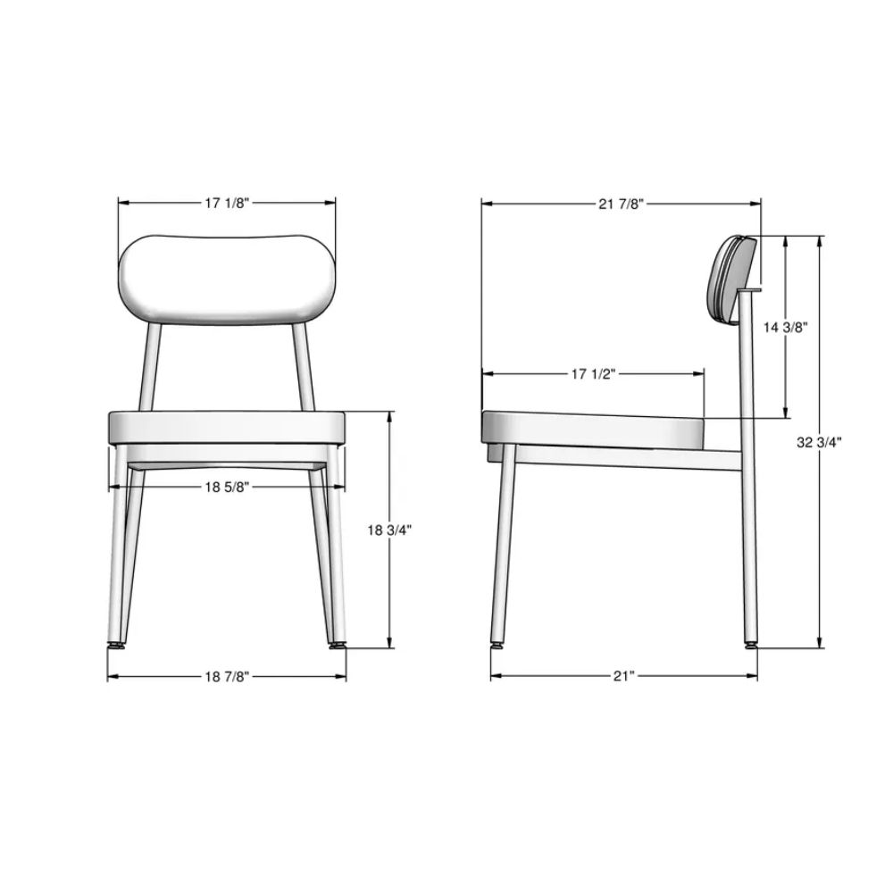 Picture of Amisco | Orly Dining Chair