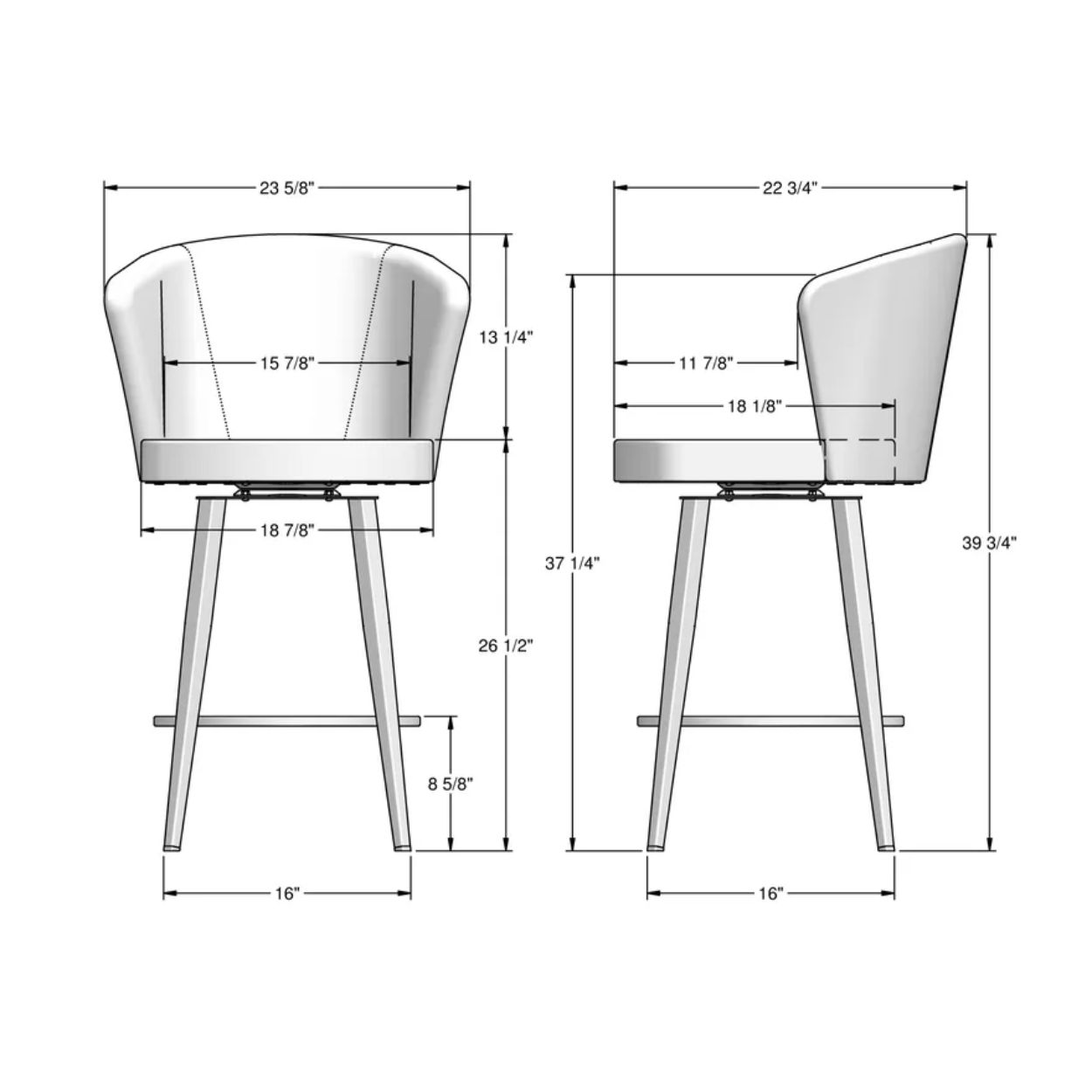 Picture of Amisco | Benson Counter Height Swivel Tool
