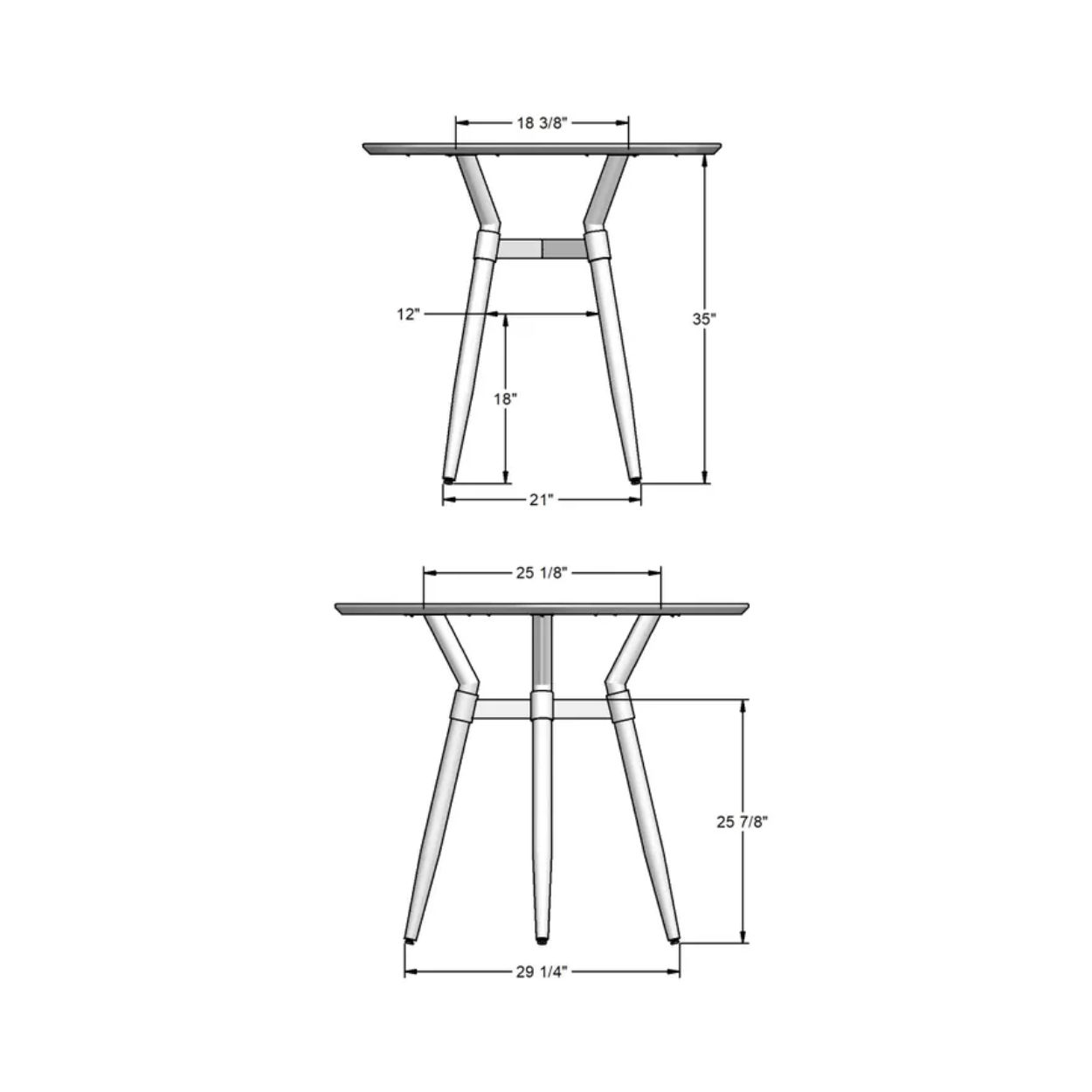 Picture of Amisco | Link Counter Height Pub Table