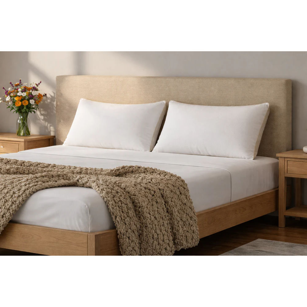 Picture of HealthGuard | Organic Bamboo Premium Queen Pillow