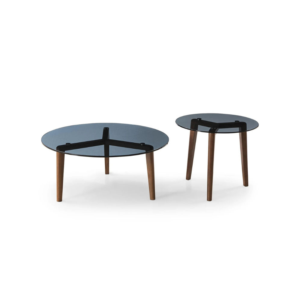 Picture of Bellini | Jade End Table with Glass Top