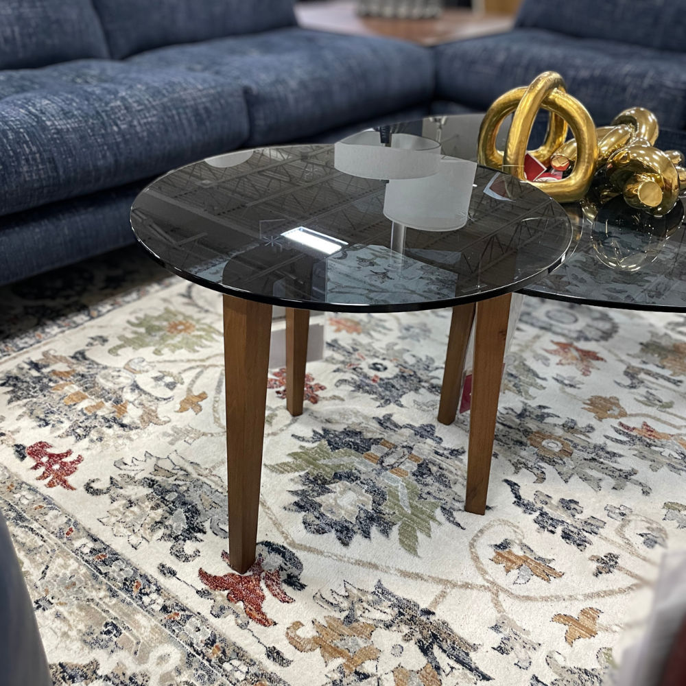 Picture of Bellini | Jade End Table with Glass Top