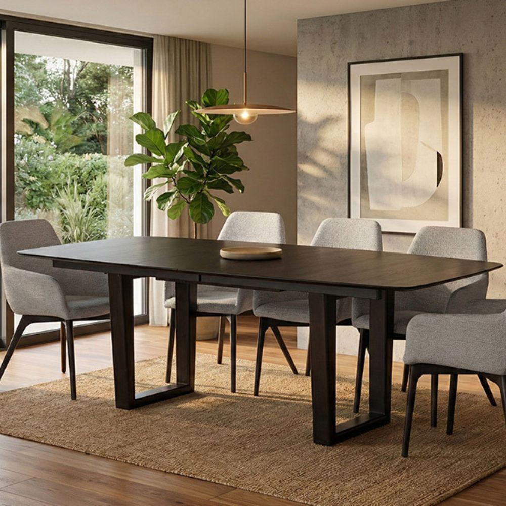 Picture of Bermex | Dining Automatic Butterfly Leaf Table 0851