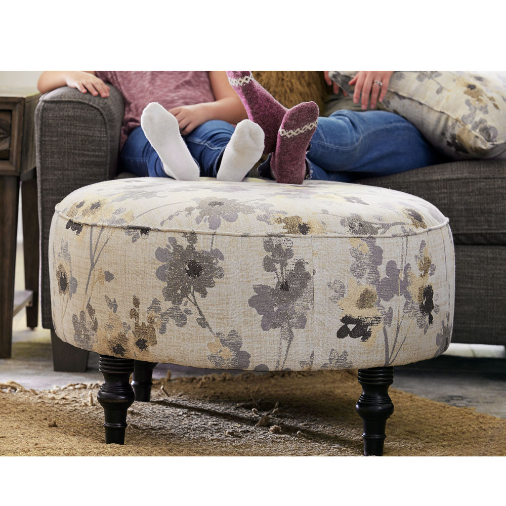Picture of Best Home Furnishings | Round Ottoman