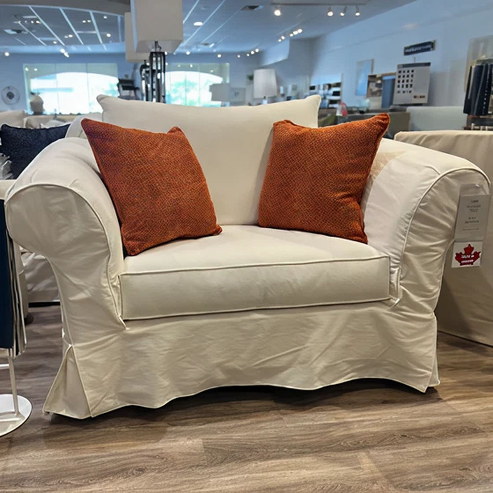 Picture of Brentwood | Fenmore Slip Cover Chair & a Half