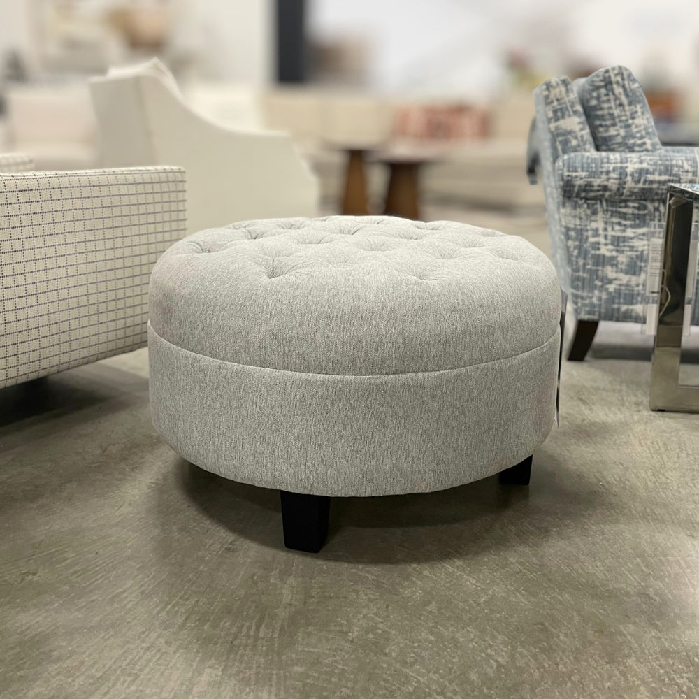 Picture of Brentwood | Round Ottoman