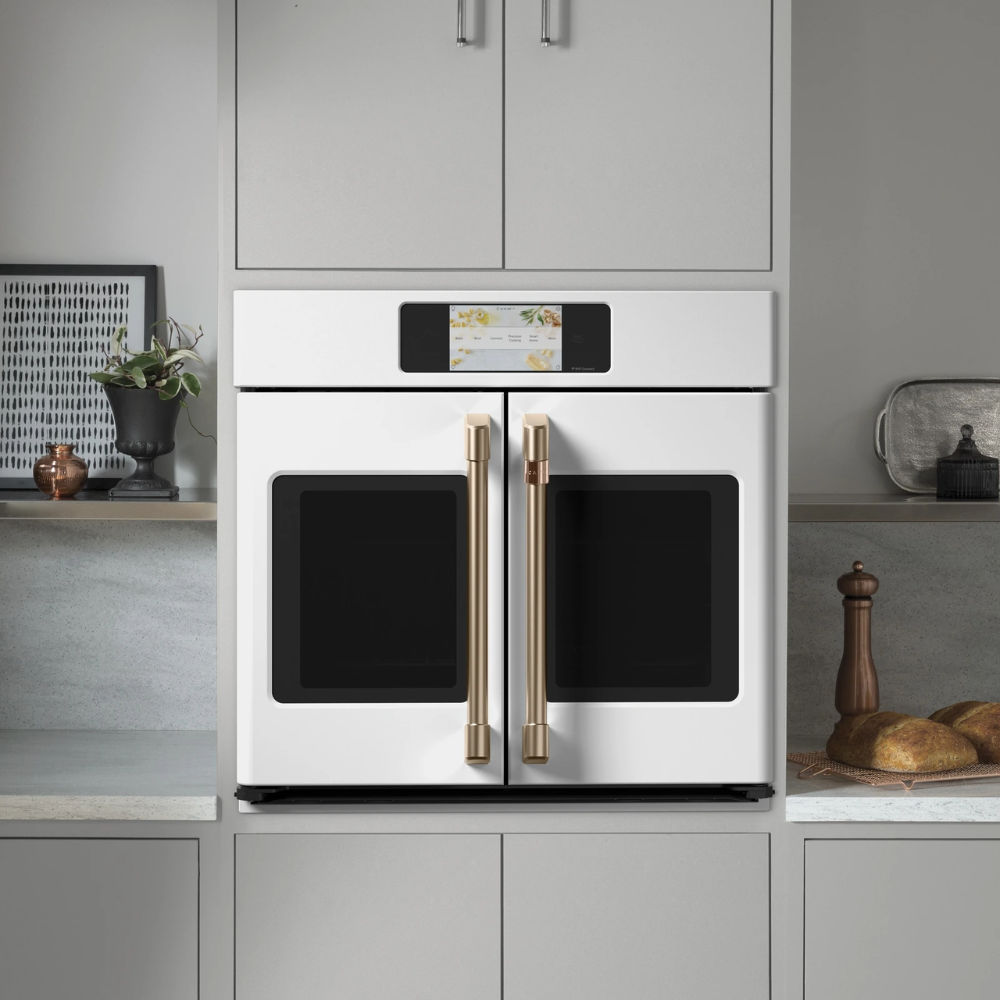 Picture of Cafe | Professional Series | 30" Matte White Single Electric Wall Oven
