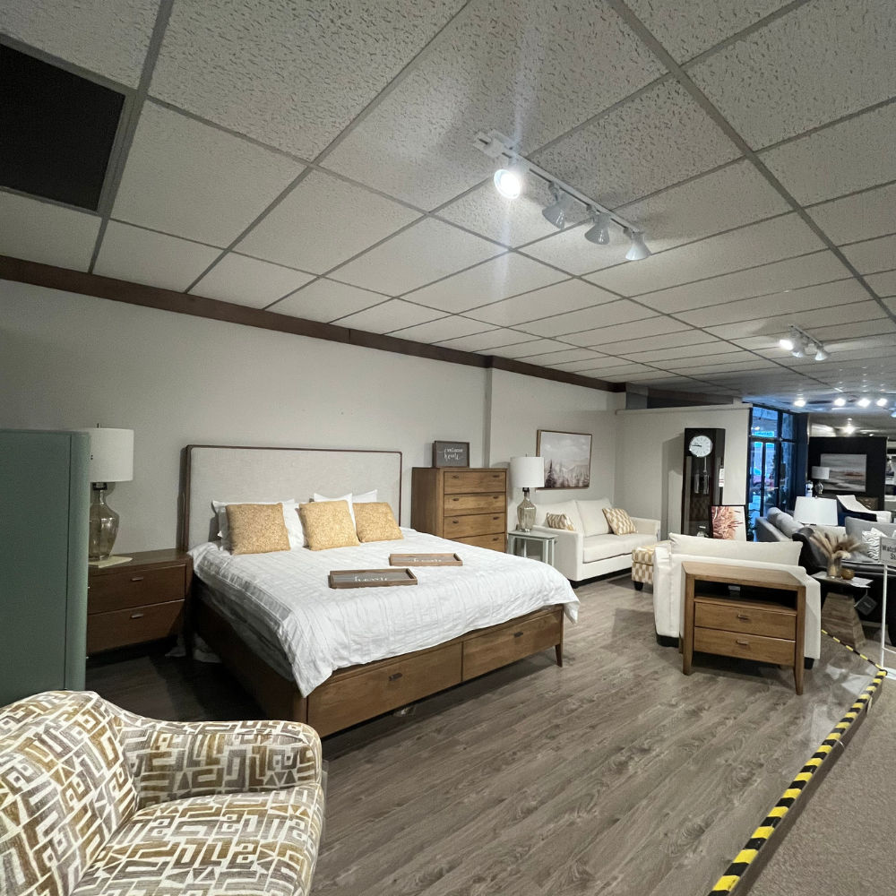 Picture of Durham Furniture | Caledon King Panel Bed