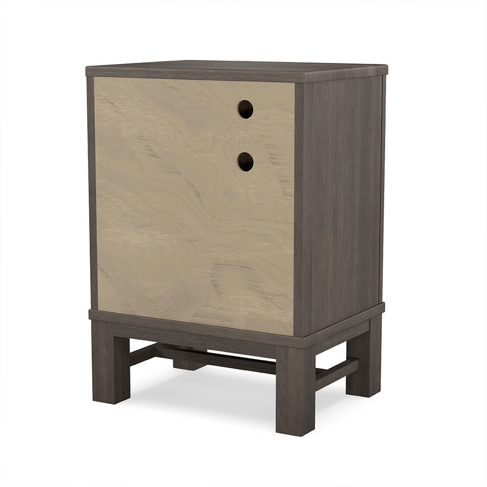 Picture of Durham | Westend 2 Drawer Nightstand with Power