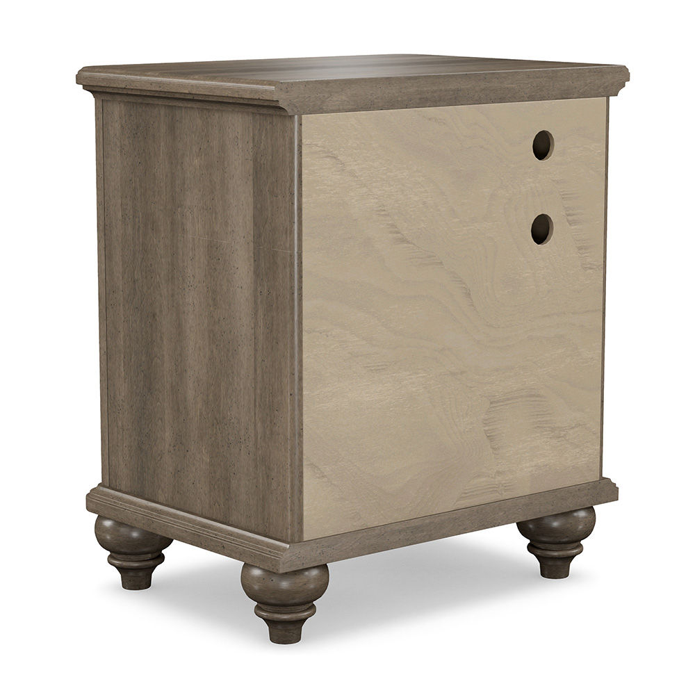 Picture of Durham | Millcroft 2 Drawer Nightstand with Power