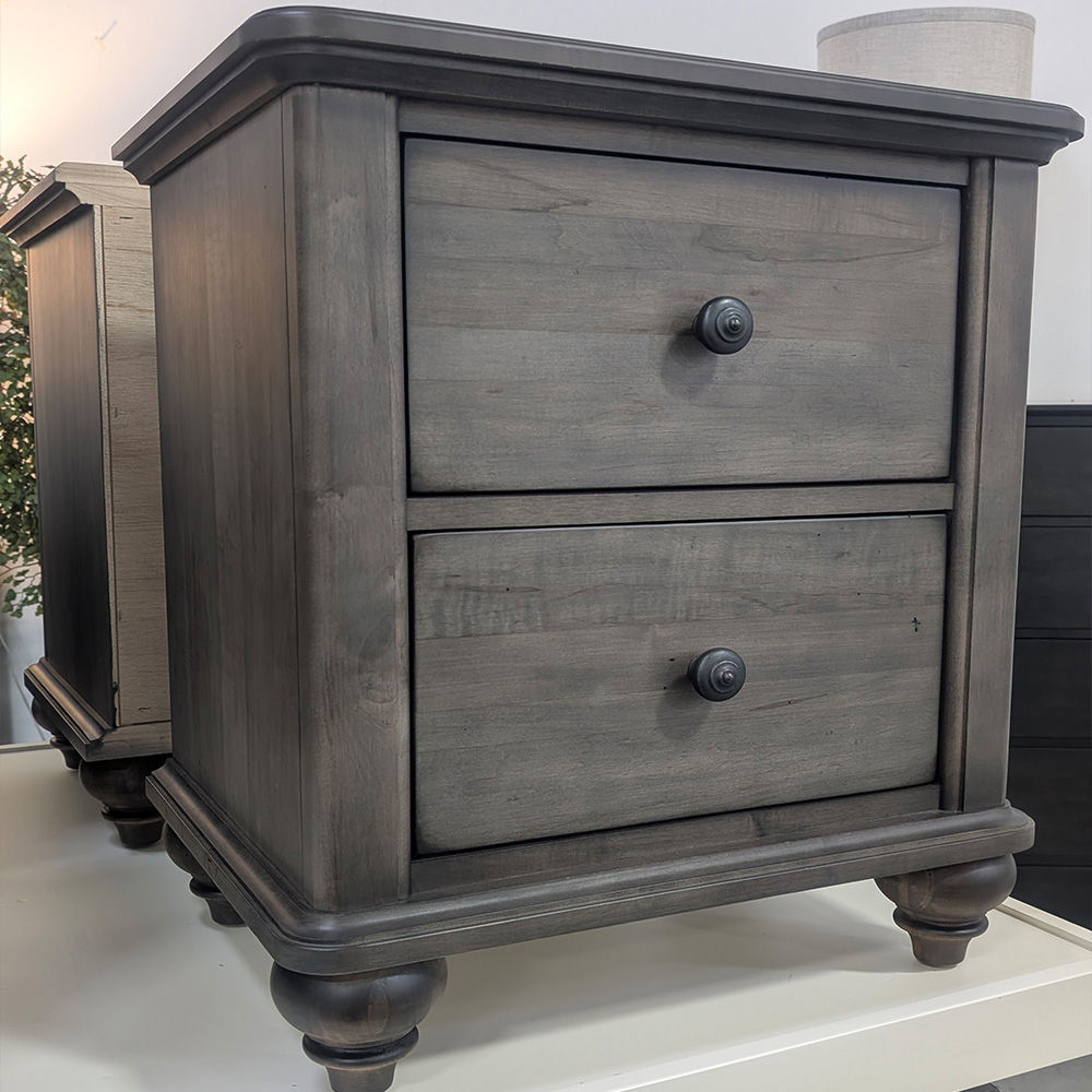 Picture of Durham | Millcroft 2 Drawer Nightstand with Power