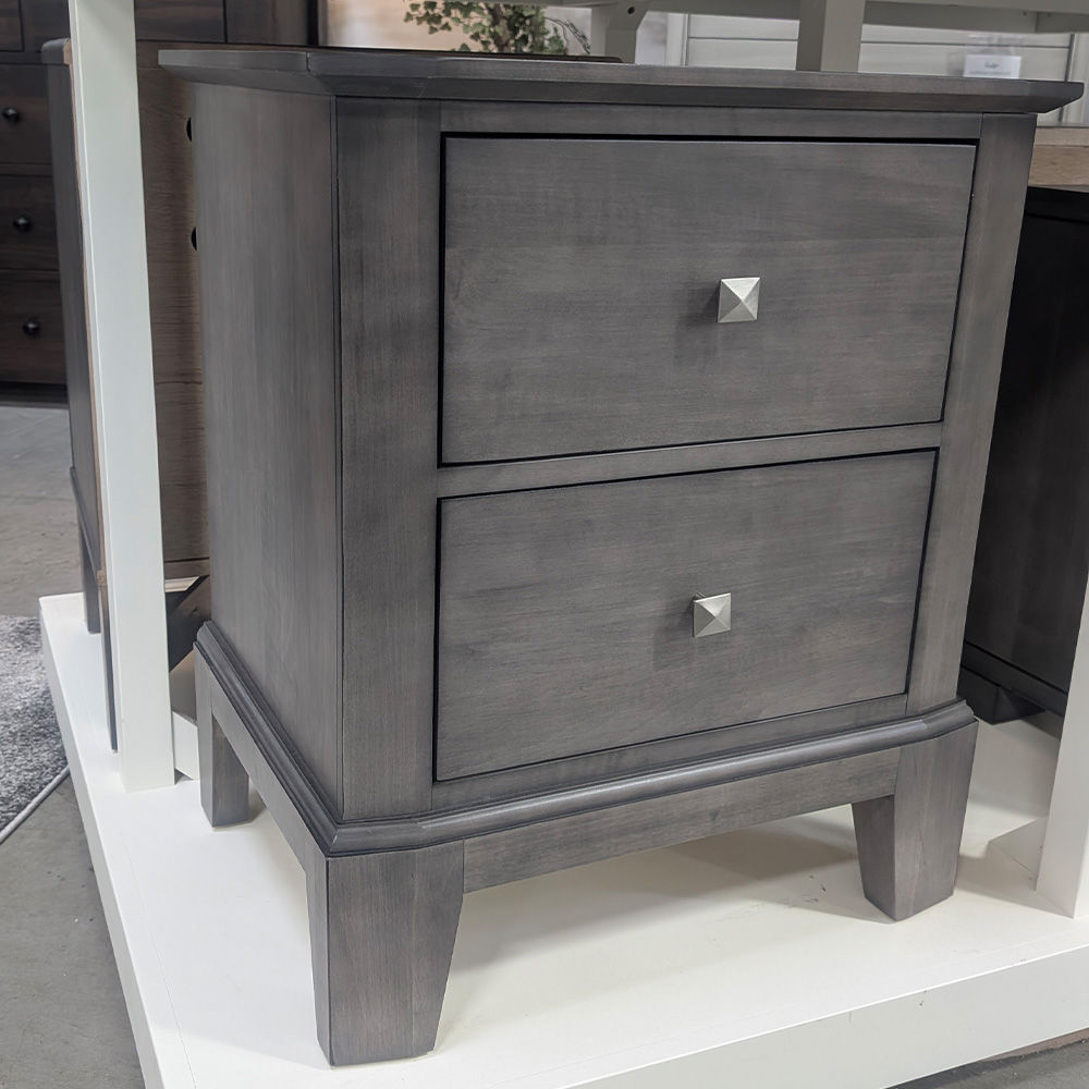 Picture of Durham | Urbane 2 Drawer Nightstand with Power