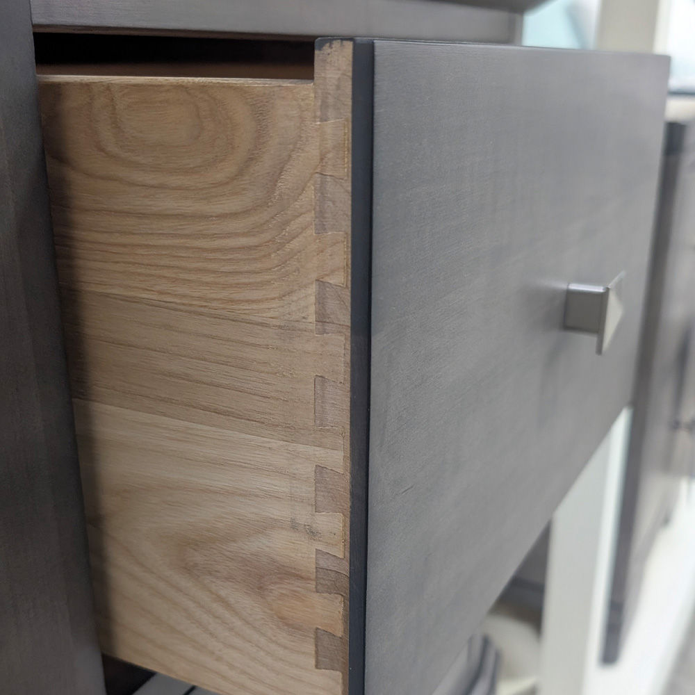 Picture of Durham | Urbane 2 Drawer Nightstand with Power
