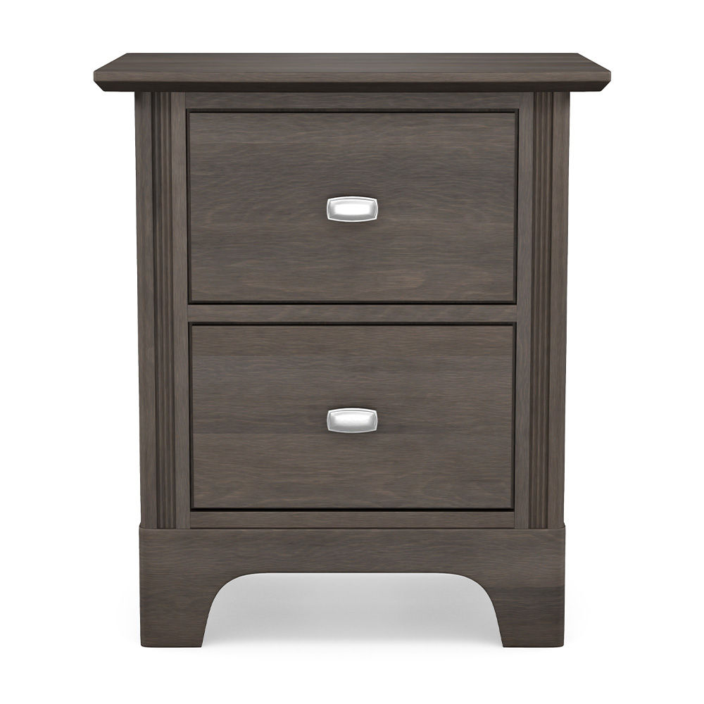 Picture of Durham | Montgomery  2 Drawer Nightstand with Power