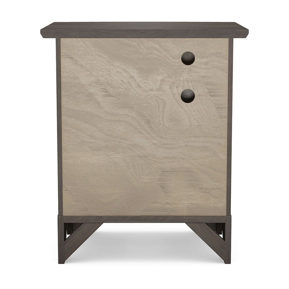 Picture of Durham | Montgomery  2 Drawer Nightstand with Power