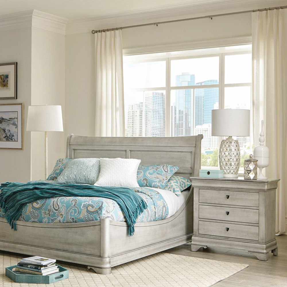 Picture of Durham | Chateau Fontaine  3 Drawer Nightstand