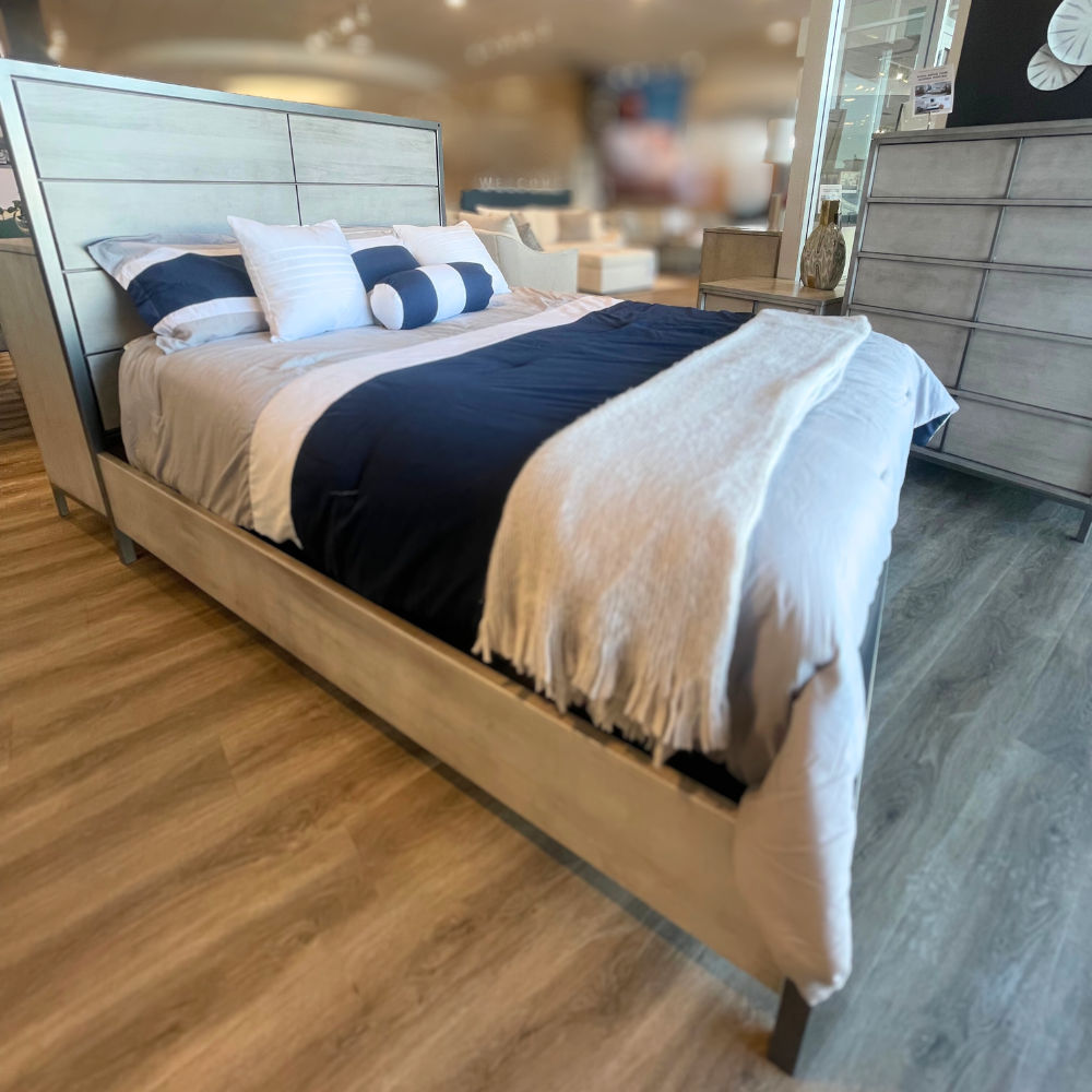 Picture of Durham | Milestone Mineral Queen Panel Bed