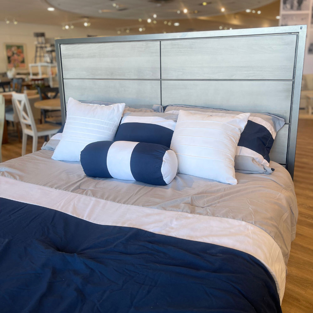 Picture of Durham | Milestone Mineral Queen Panel Bed