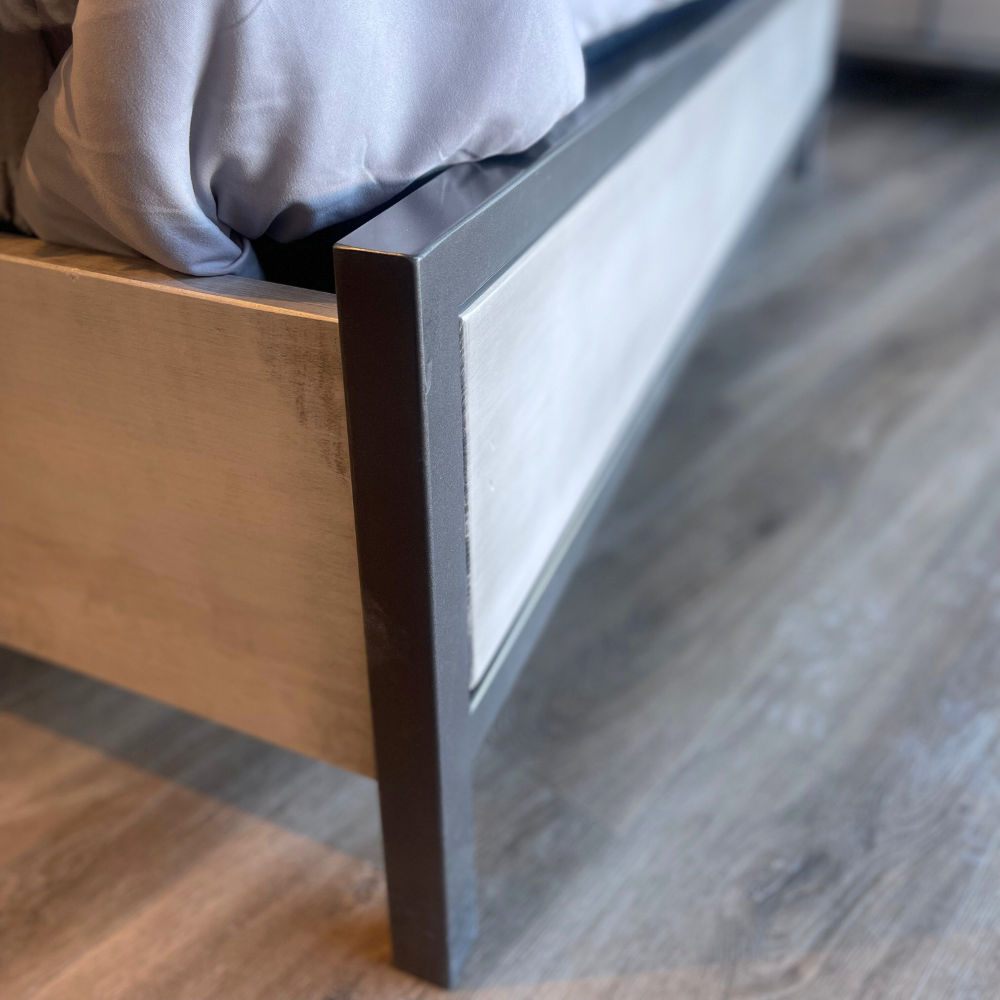 Picture of Durham | Milestone Mineral Queen Panel Bed