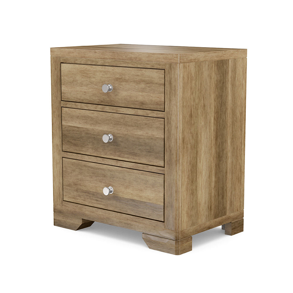 Picture of Durham | Symmetry 3 Drawer Night Stand