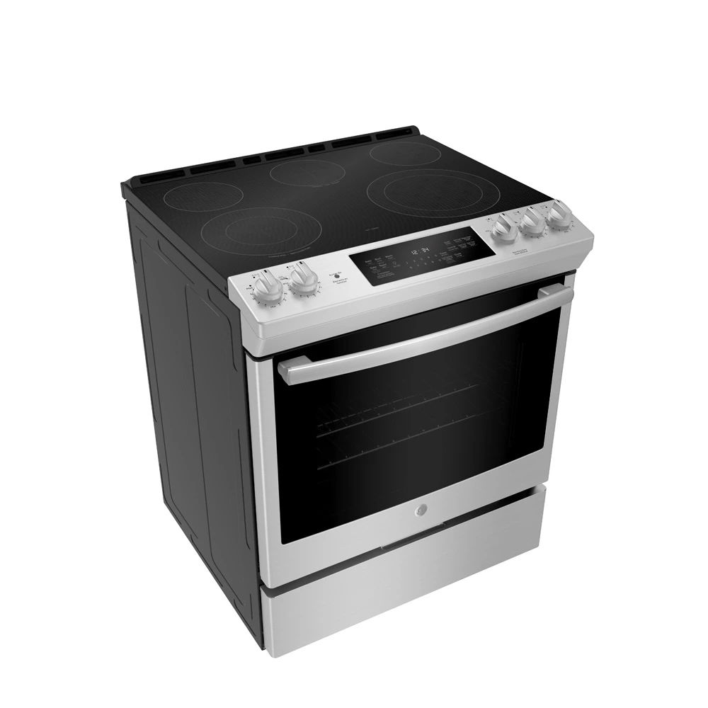 Picture of GE | 30" Stainless Steel Slide-In Electric Range