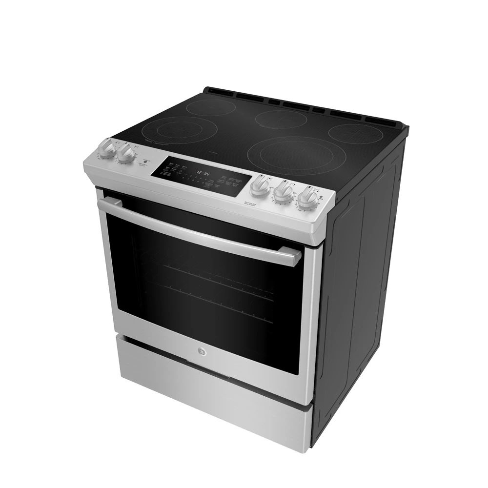 Picture of GE | 30" Stainless Steel Slide-In Electric Range