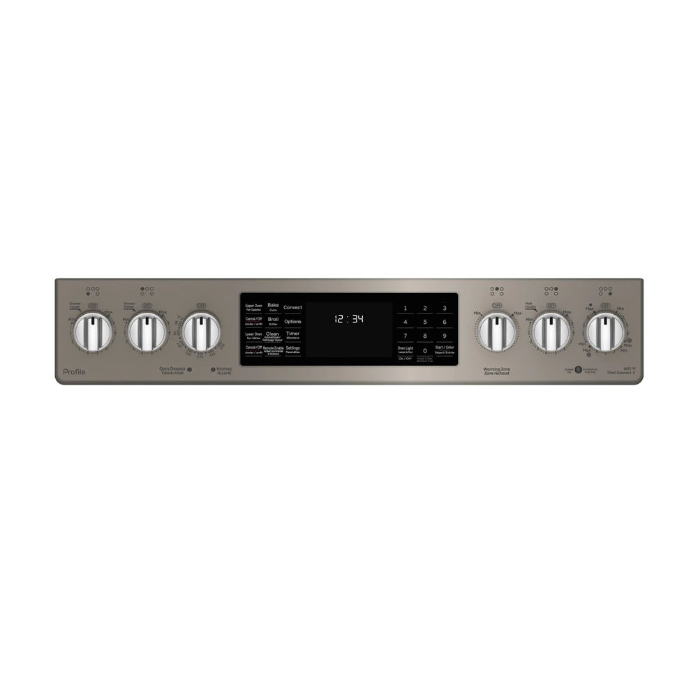 Picture of GE | 30" Slate Slide-In Electric Range