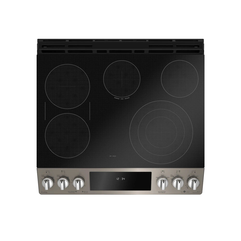 Picture of GE | 30" Slate Slide-In Electric Range