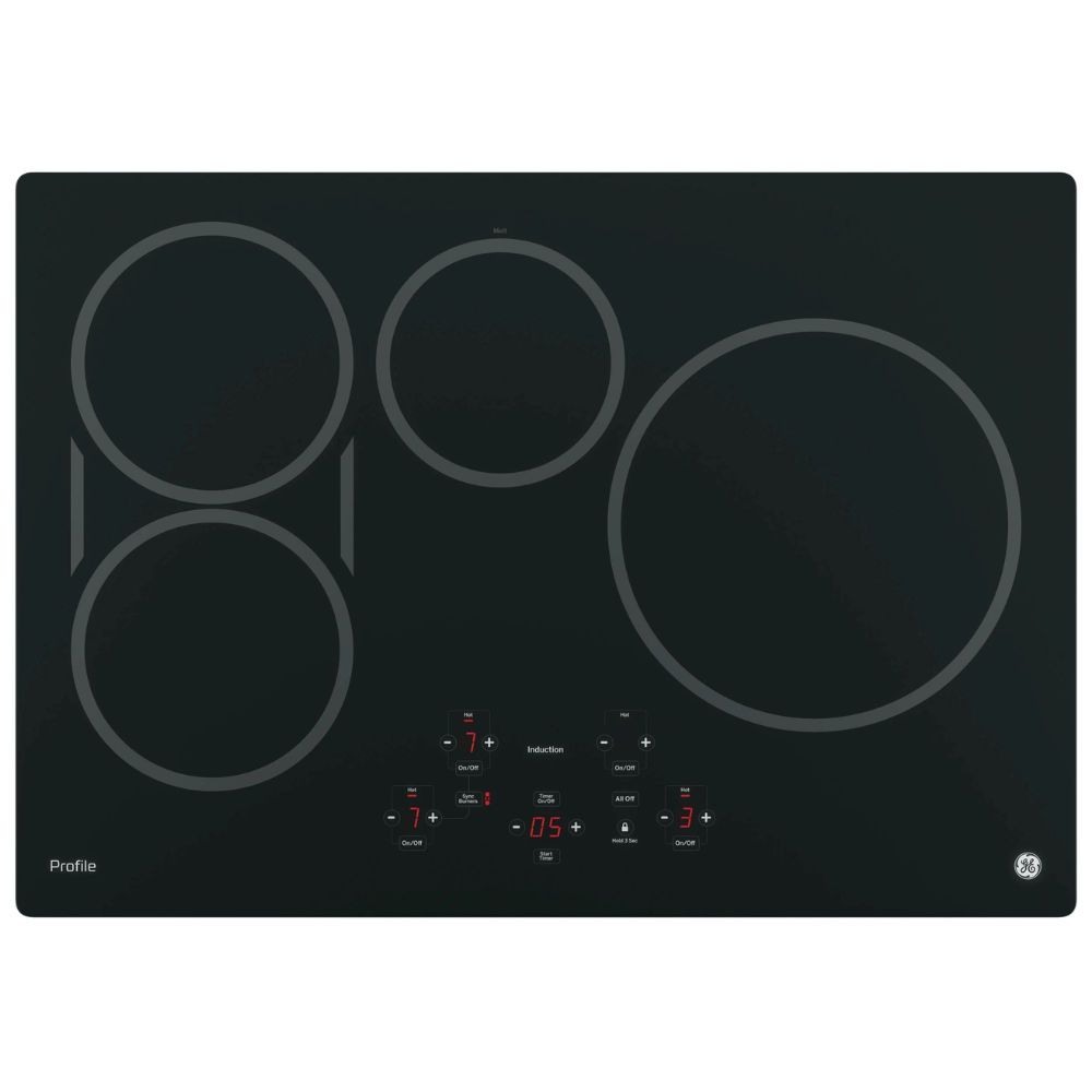 Picture of GE | 30" Black Induction Cooktop