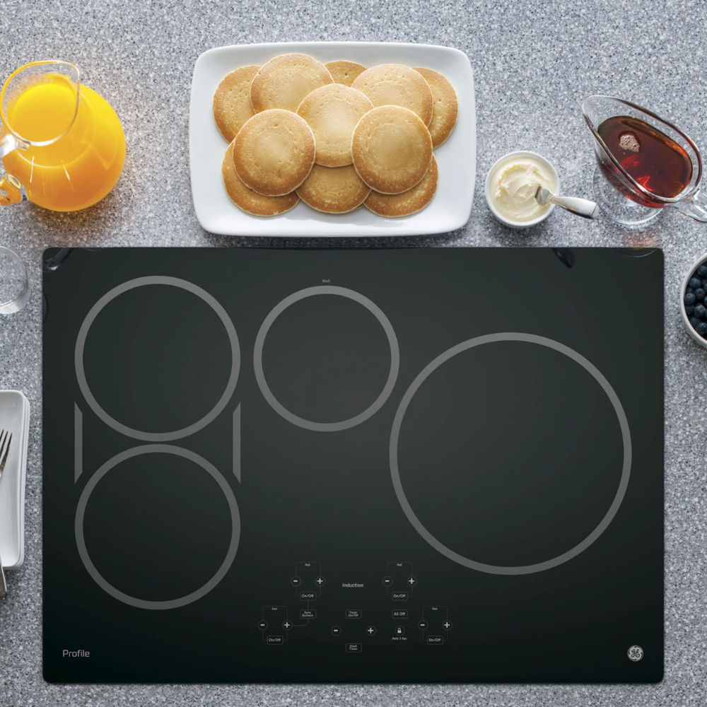 Picture of GE | 30" Black Induction Cooktop
