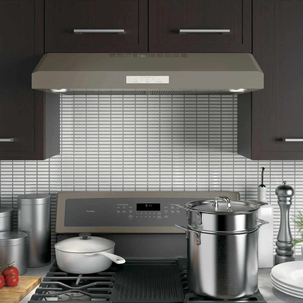Picture of GE | 30" Slate Under Cabinet Range Hood