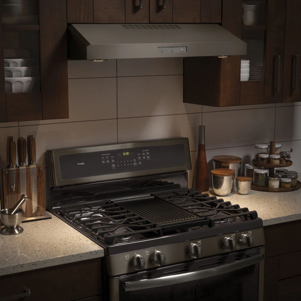 Picture of GE | 30" Slate Under Cabinet Range Hood