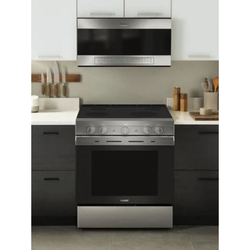 Picture of Haier | 30" 1.6 Cu. Ft. Stainless Steel Over the Range Microwave
