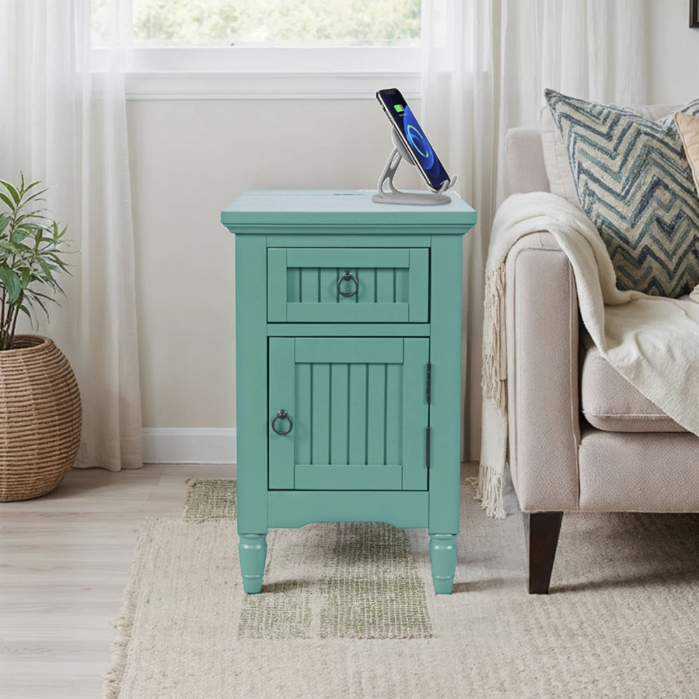 Picture of Jofran | Westport Cabinet Power Chair Side Table