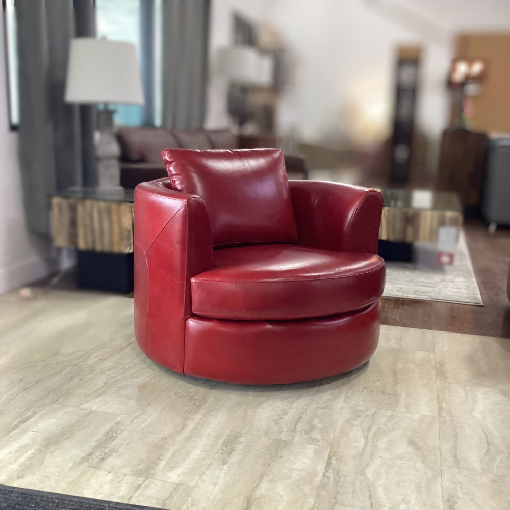 Picture of Leather Craft | 754 Swivel Chair