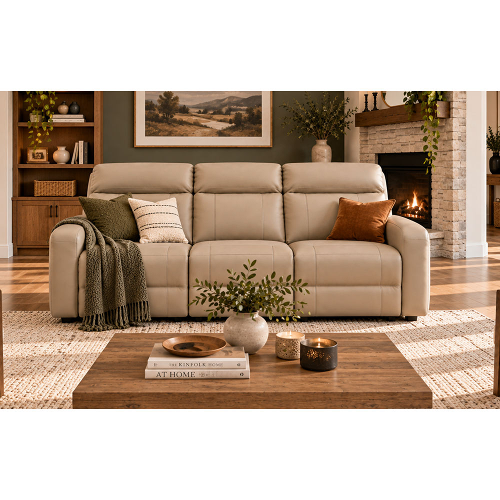 Picture of Leather Living | Preston Leather Power Reclining Sofa