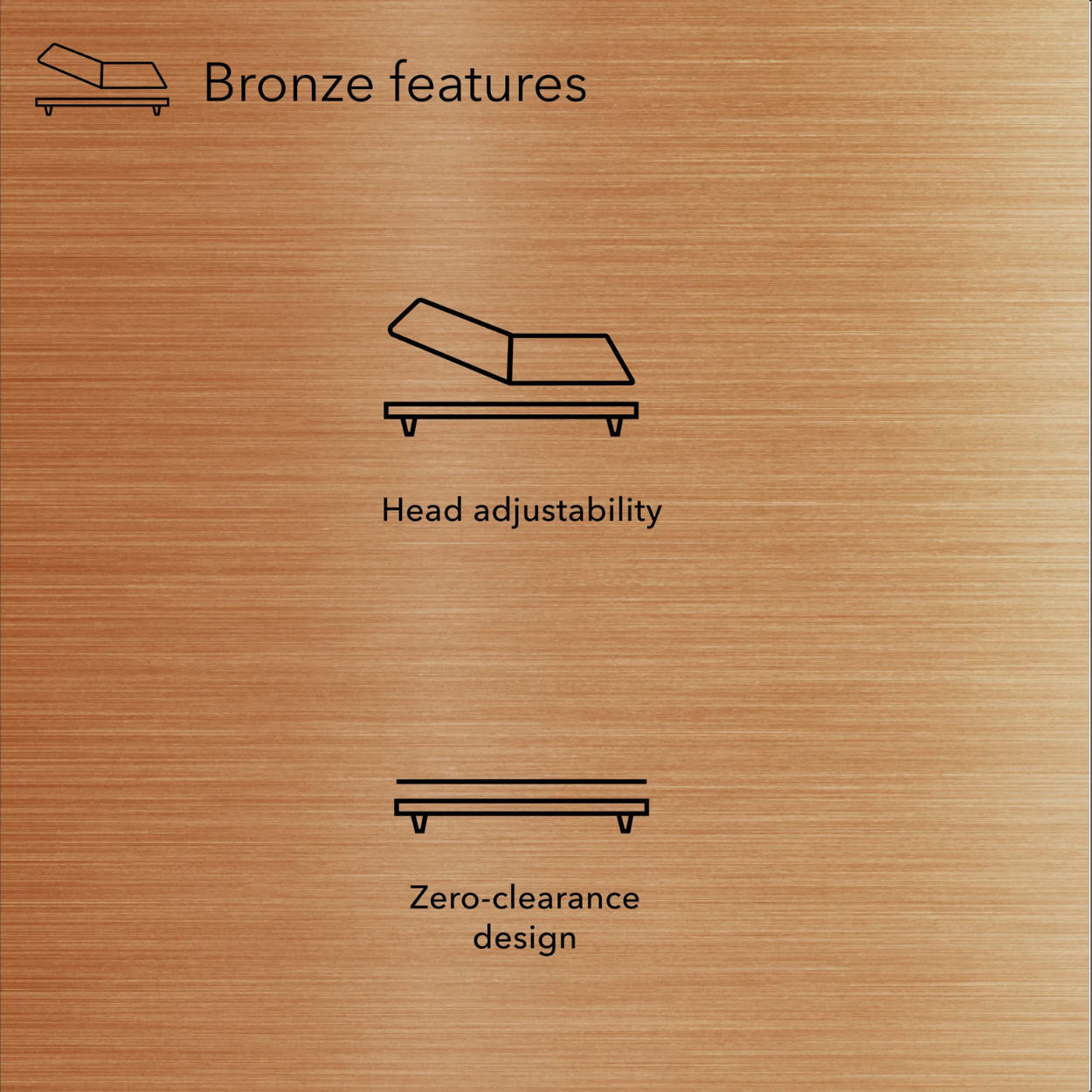 Picture of baselogic by Serta|Bronze Adjustable Base