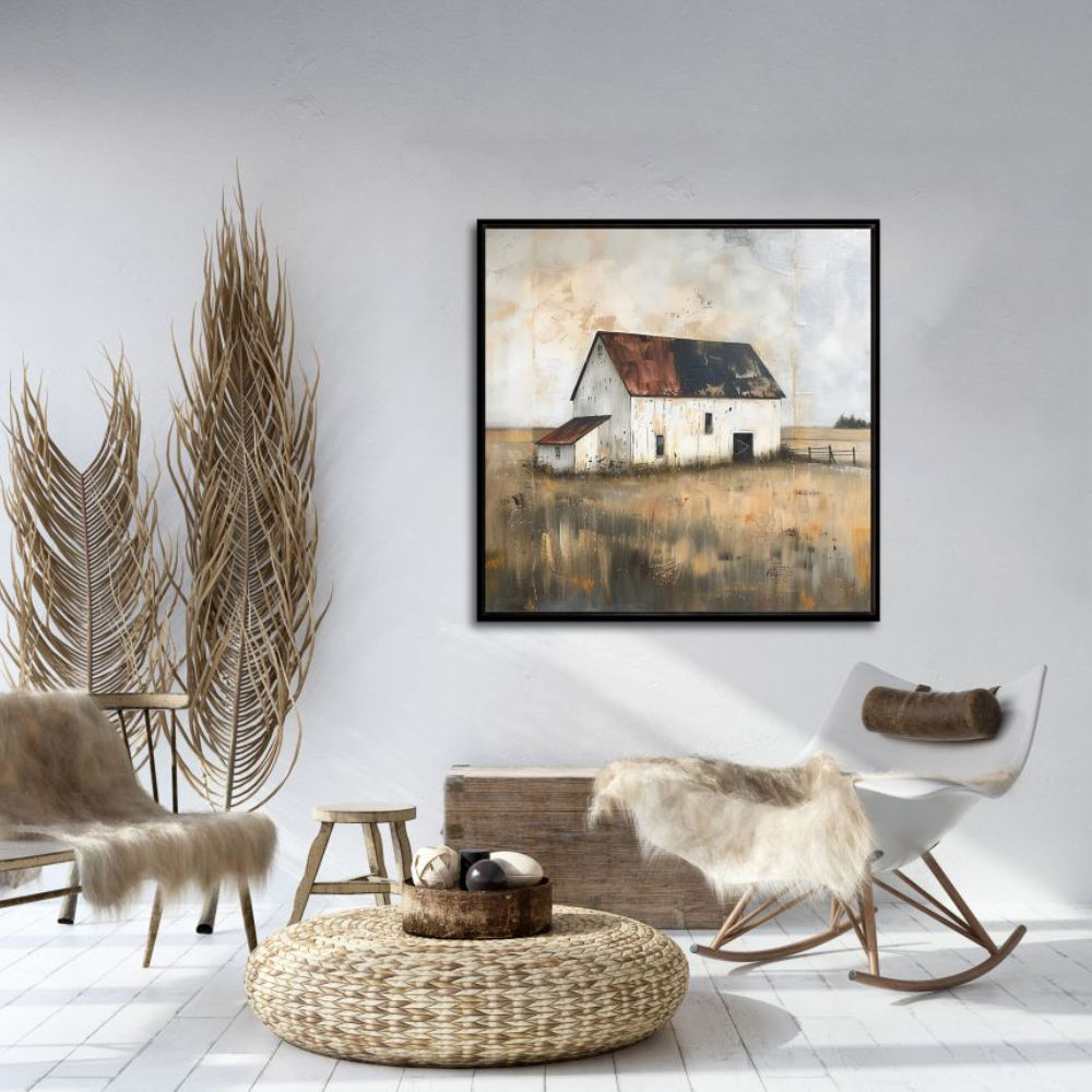 Picture of Streamline Art | Weathered Barn