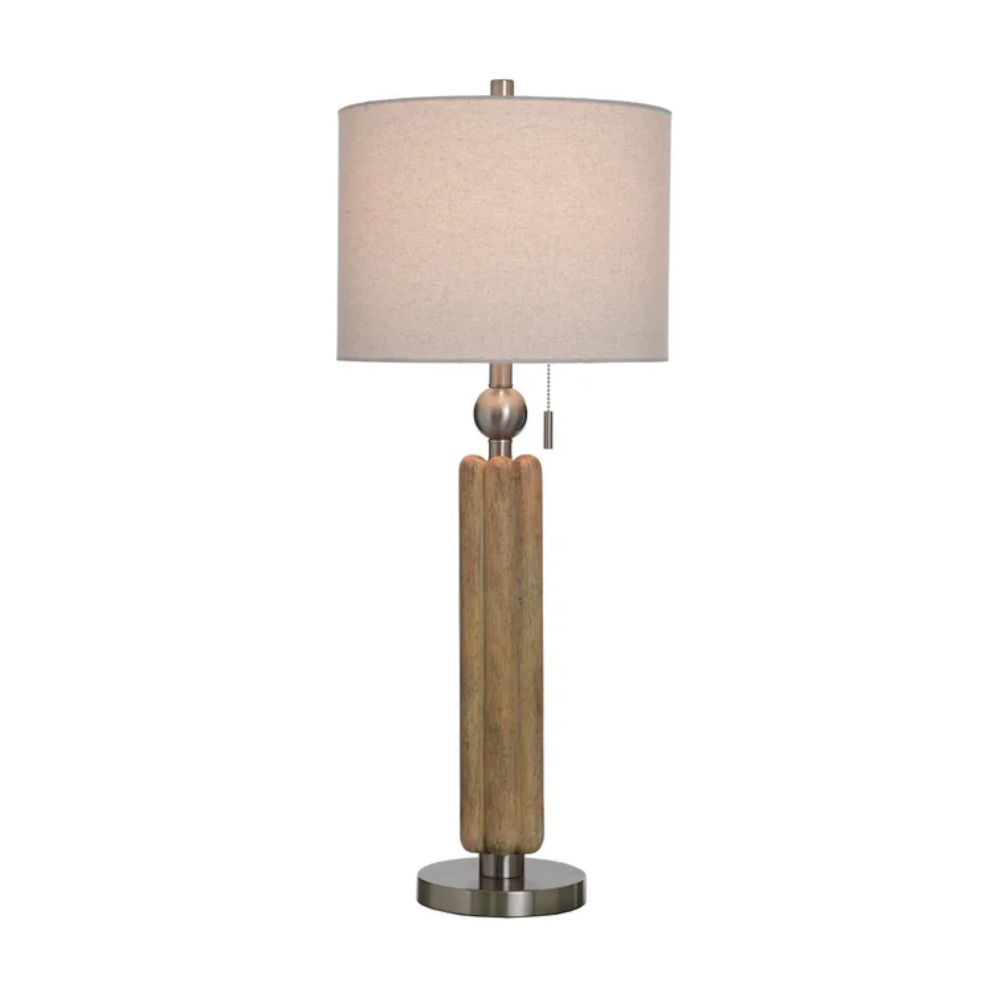 Picture of StyleCraft | Chadron Silver Table Lamp