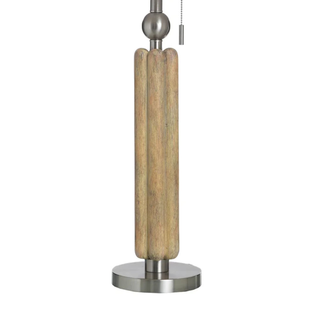 Picture of StyleCraft | Chadron Silver Table Lamp