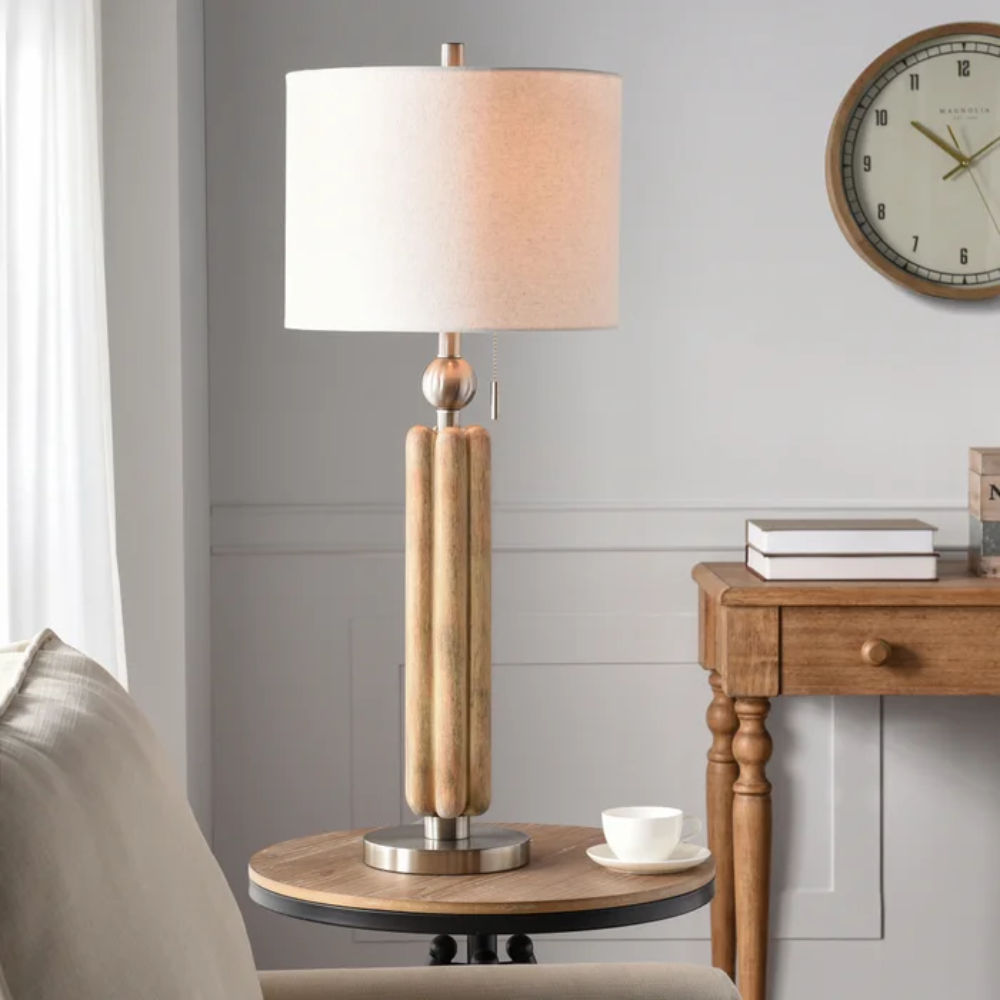 Picture of StyleCraft | Chadron Silver Table Lamp