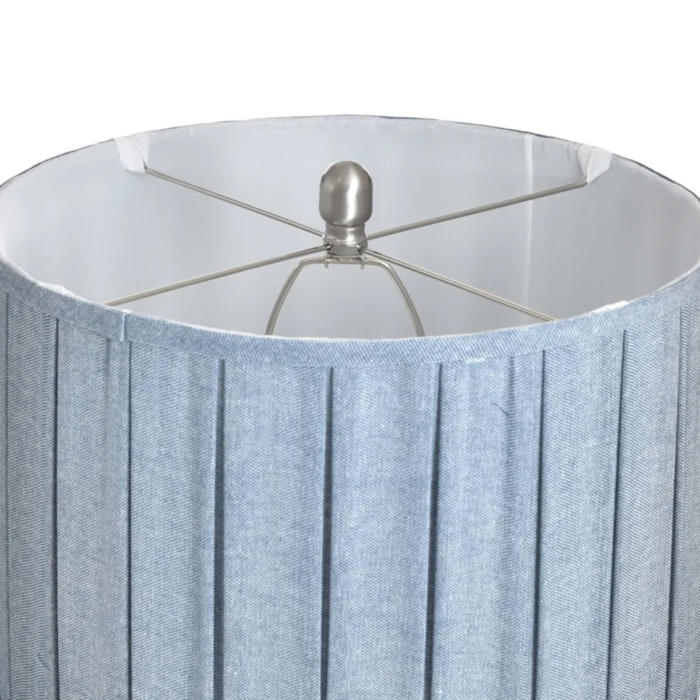 Picture of StyleCraft | Lotus Silver Table Lamp