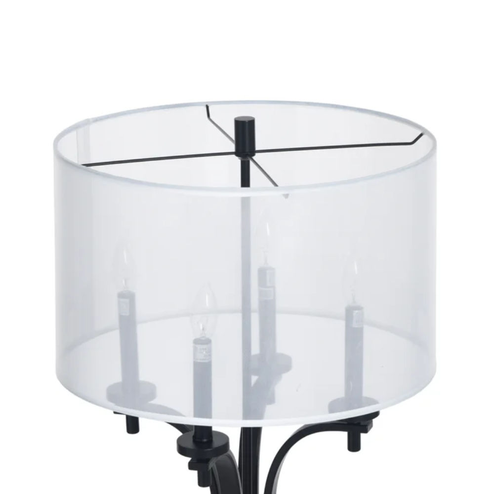 Picture of StyleCraft | Corcy Gold Floor Lamp
