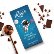 Rage I Love You To The Moon Signature Chocolate Bar 90 Grams(#1025) - Getkraft.com