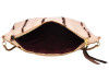 Shibori Clutch bag crossbody bag Hand Embroidery ( Brown )(#1070)-thumb-1